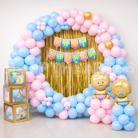 Twins Welcome Baby Shower Decor