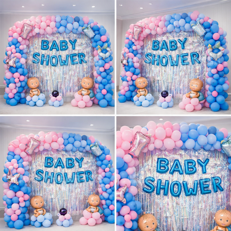 Little Stars Baby Shower Setup