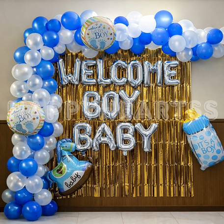 Blue Dreams Baby Boy Decor