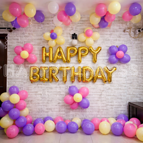 Golden Glow Birthday Celebration