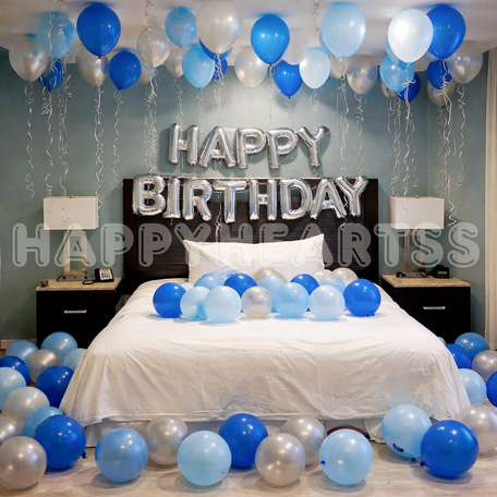 Ocean Blue Birthday Setup