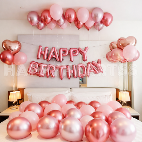 Rosepink Birthday Bliss Setup